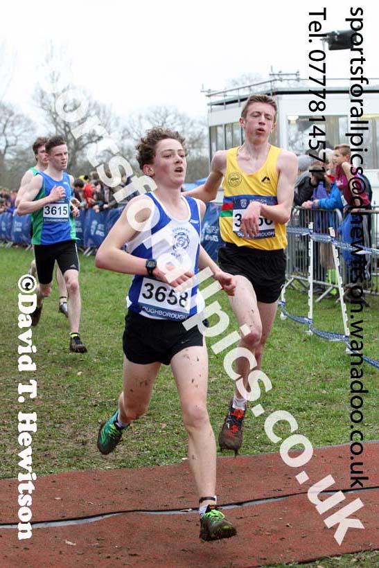 Mens under-17s Inter Counties Cross Country, Prestwold Hall, Loughborough. Photo: David T. Hewitson/Sports for All Pics
